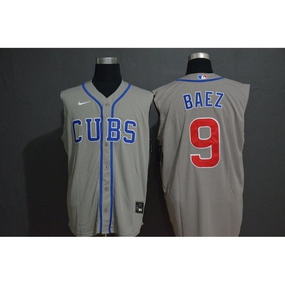 javier baez gray jersey